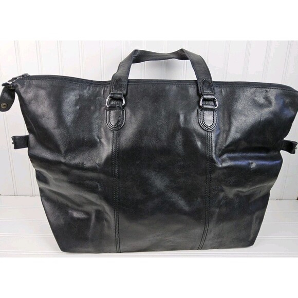 Dunhill Men's Large Leather Travel Luggage Bag - Picture 1 of 12